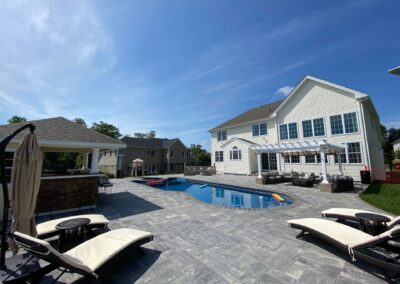 Roofing House and Luxury Pool